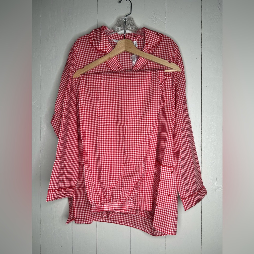 Victoria’s Secret Country Gingham PJ Long sleeve/pants set